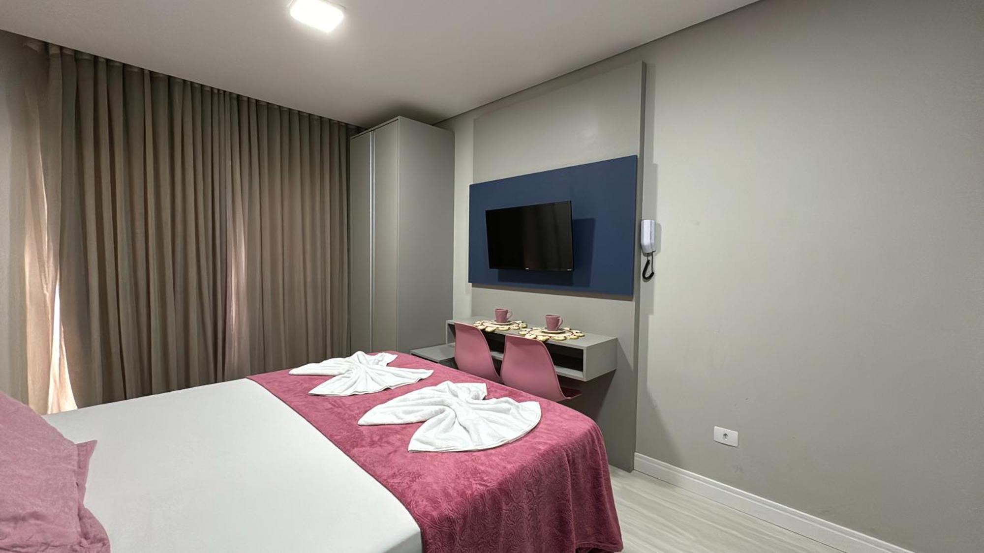 14- Studio Decorado Com Otima Localizacao!!! 库里提巴 外观 照片